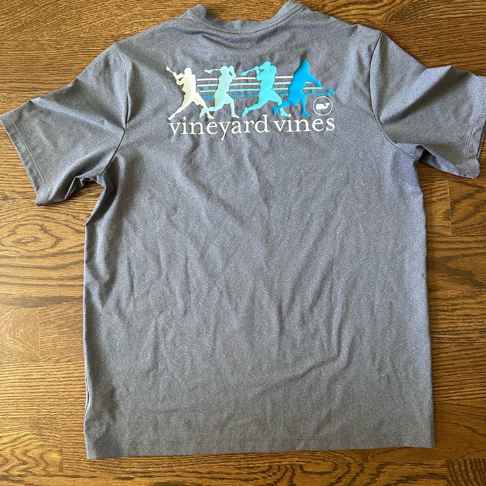 Vineyard Vines Boys Performance Lacrosse T-Shirt, XL (18)
